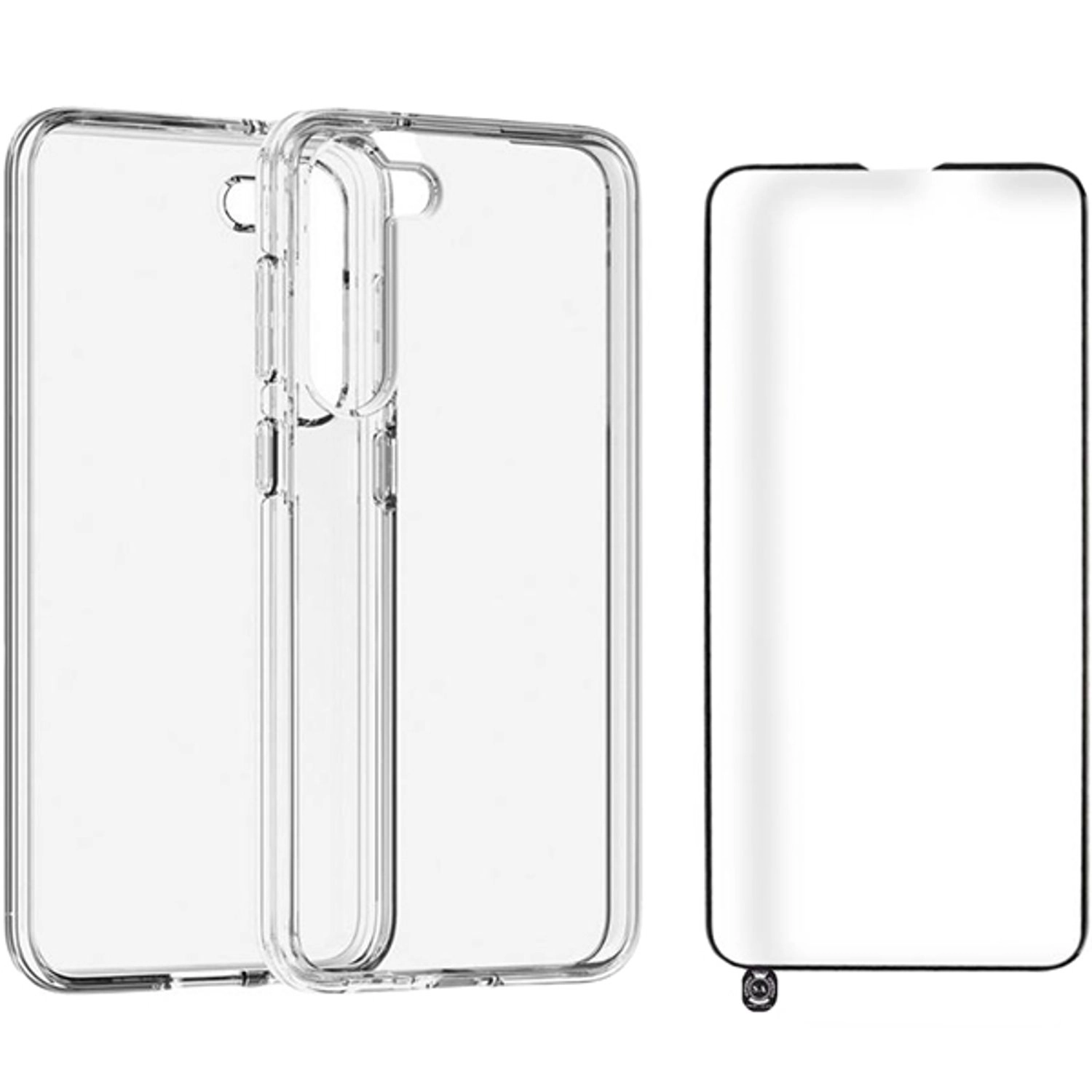 Smart Alien Case Clear with Screen Protector for Samsung Galaxy S23 Plus
