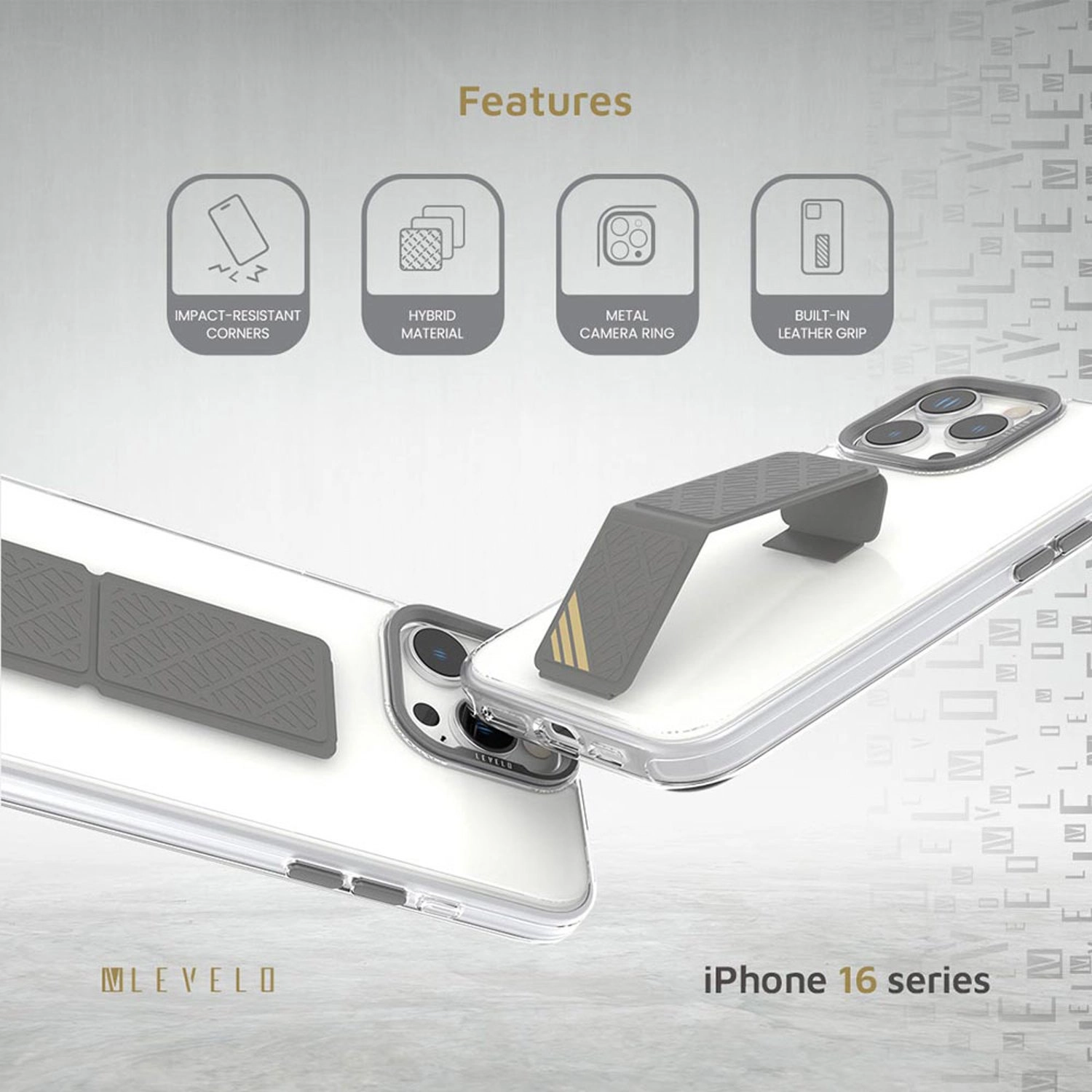 Morphix Clara Grip Case with MagSafe for iPhone 16 Pro Max