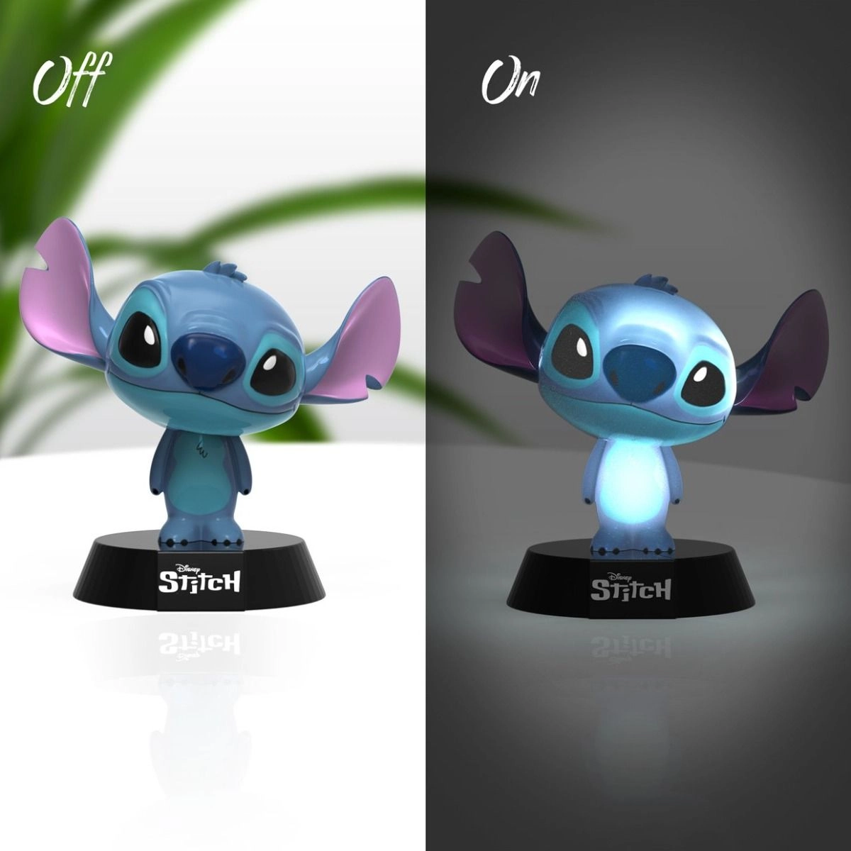 Stitch disney Icon Light - 2x AA batteries blue