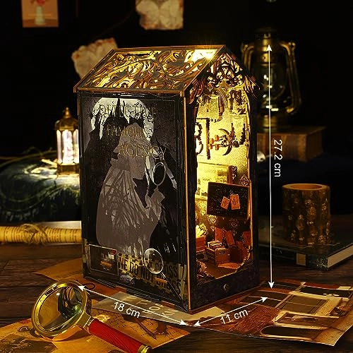 DIY Doll House Kit - Detective Cabinet