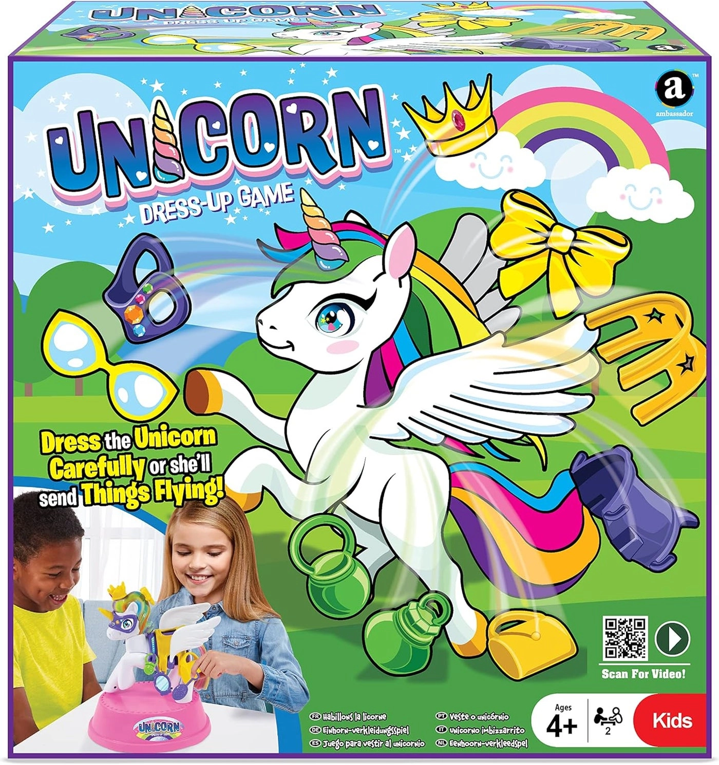 Unicorn Dress-Up Game