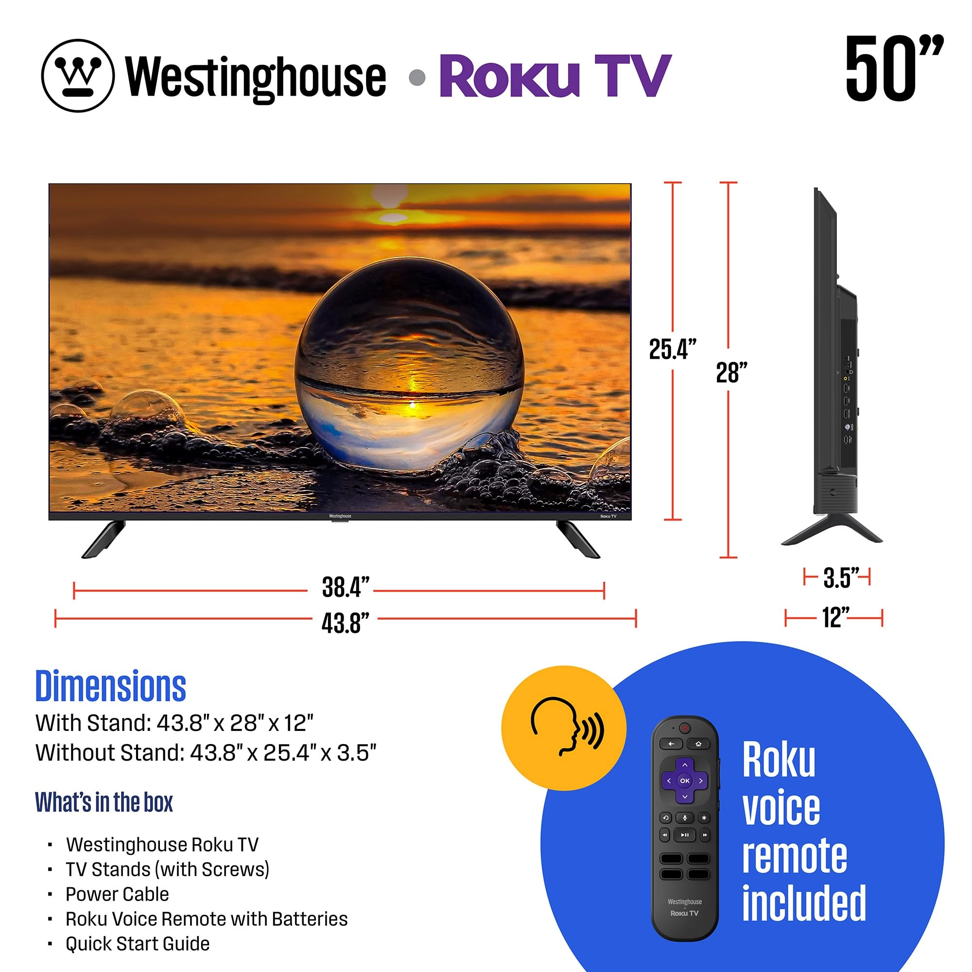 WR50QX400 - 50 Inch