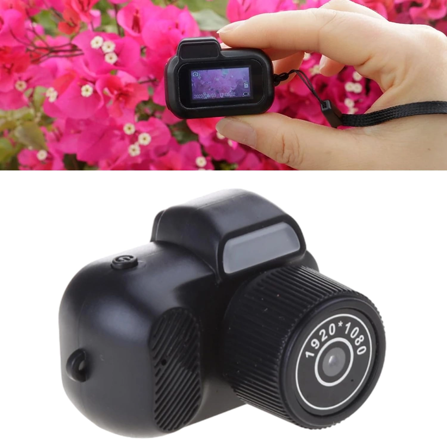 EARFORU Mini Keychain Camera - 1080p