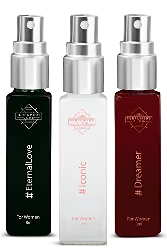 (Refill) Iconic - Eau de Parfum 8ml + Dreamer - Eau de Parfum 8ml + EternalLove - Eau de Parfum 8ml