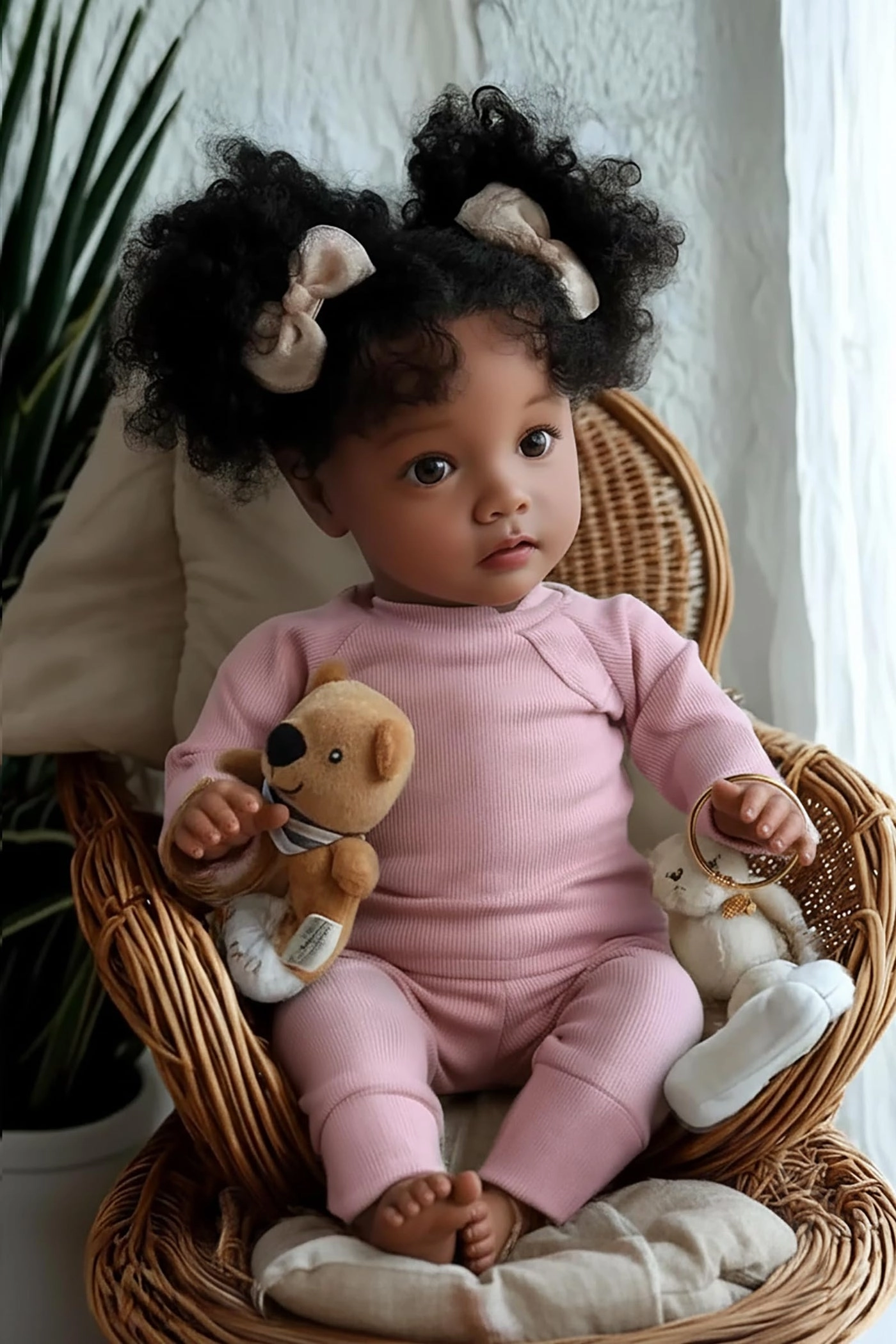 BABESIDE Daisy Reborn Baby Doll - 20 Inch Soft Body Ages 3+
