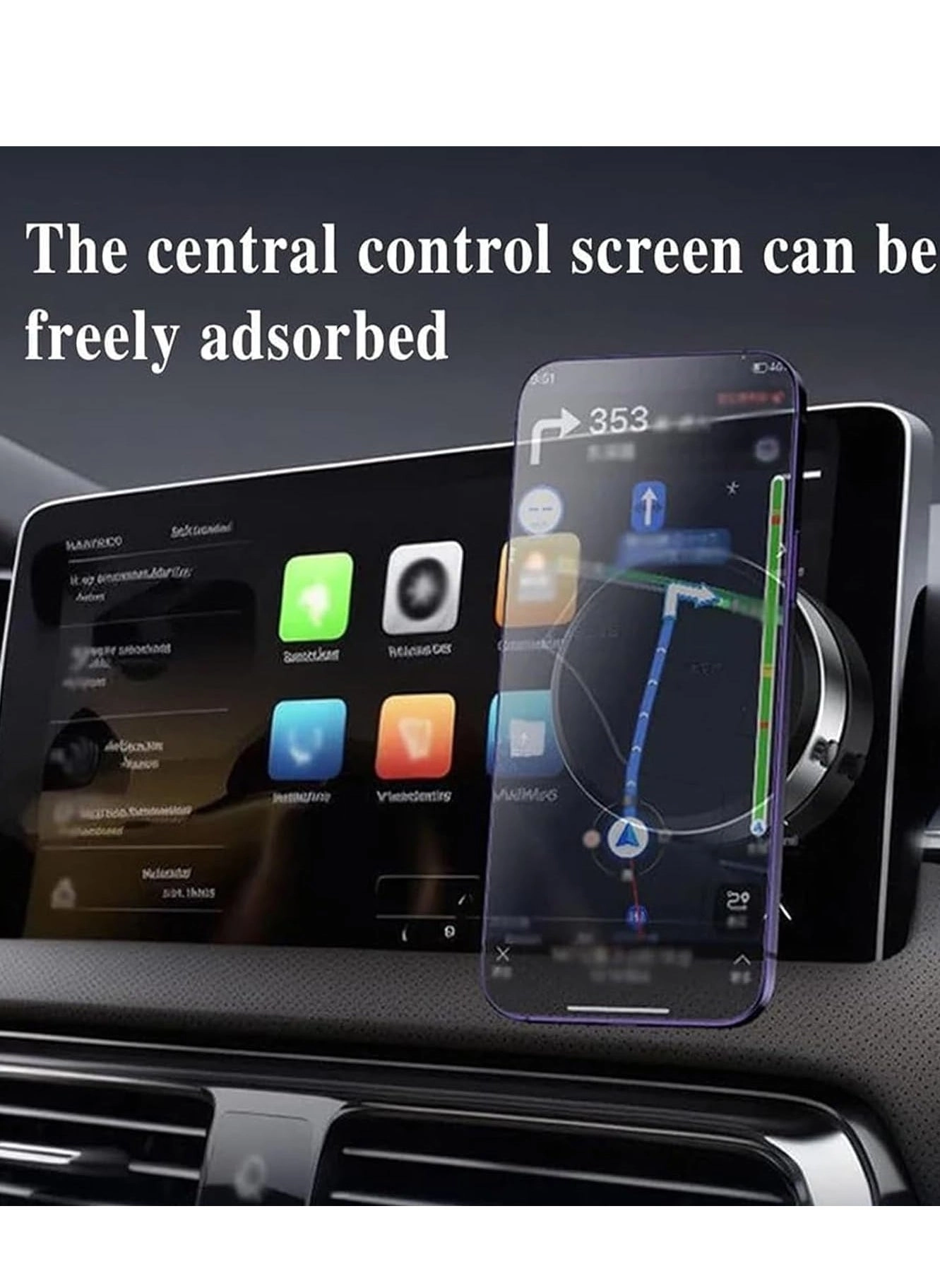 Magnetic Car Suction Cup Holder Mount