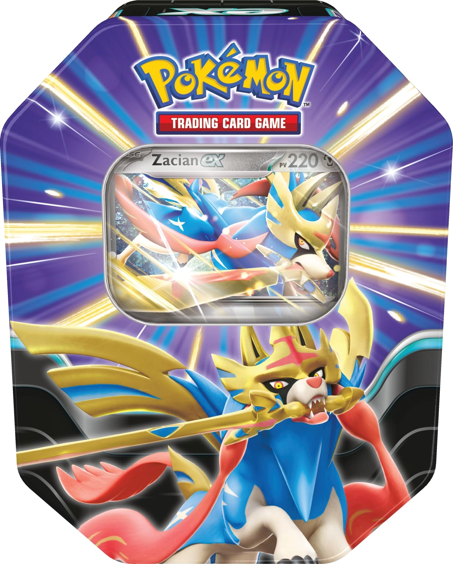 Pokmon Tin Box - Powerful Legends Zacian-ex