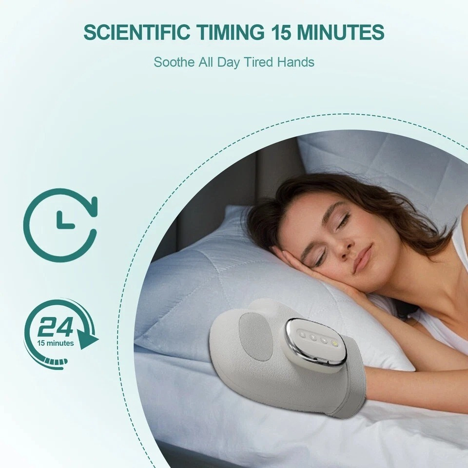 Hand Massager - Cordless Compression Heat