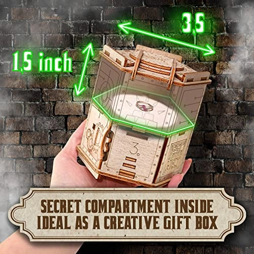 Fort Knox Box - Birch Wood 75 Pieces