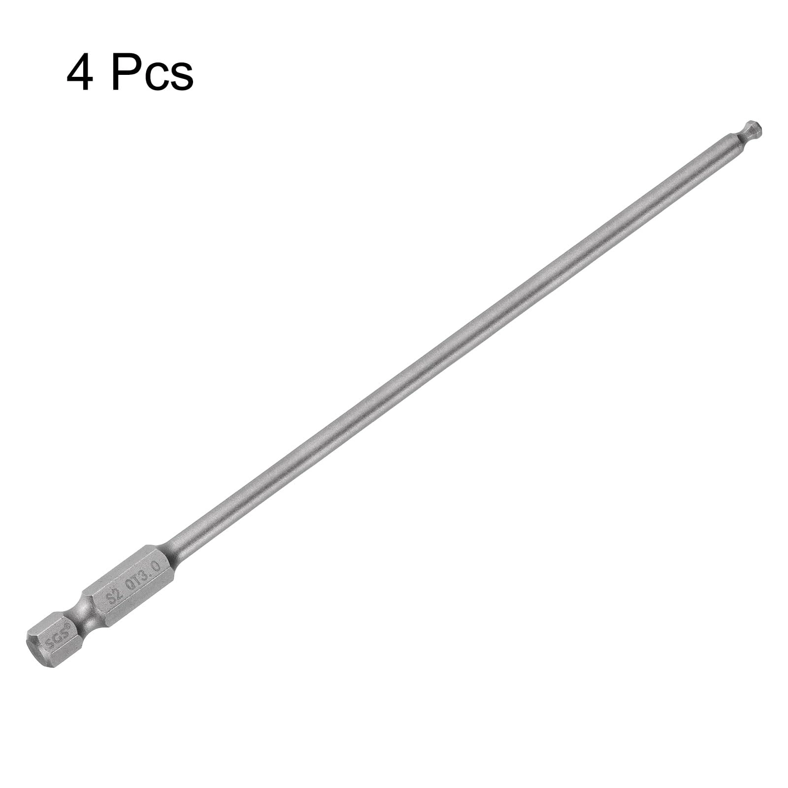 Ball End Hex Screwdriver Bit - 4 150mm