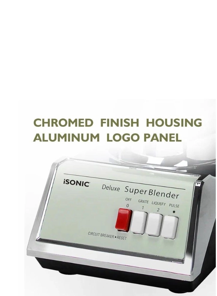 IB 702 Deluxe Blender And Mill - Dry mill attachment Ingredient adding cap