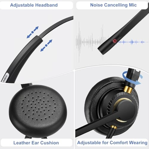 A802MPO Wired Headset