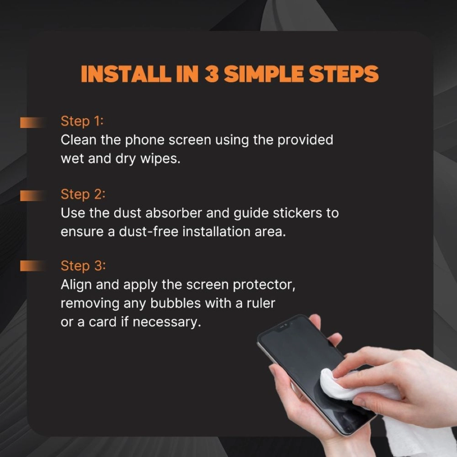 HD Anti-Spy Tempered Glass Screen Protector for iPhone 15