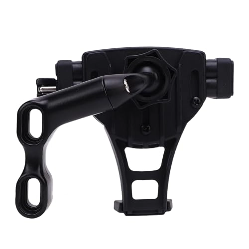 Offset Perch Mount Phone Holder - Fits phones up to 4-1/2 inches Replacement for Gold Wing 2018-2024 Black