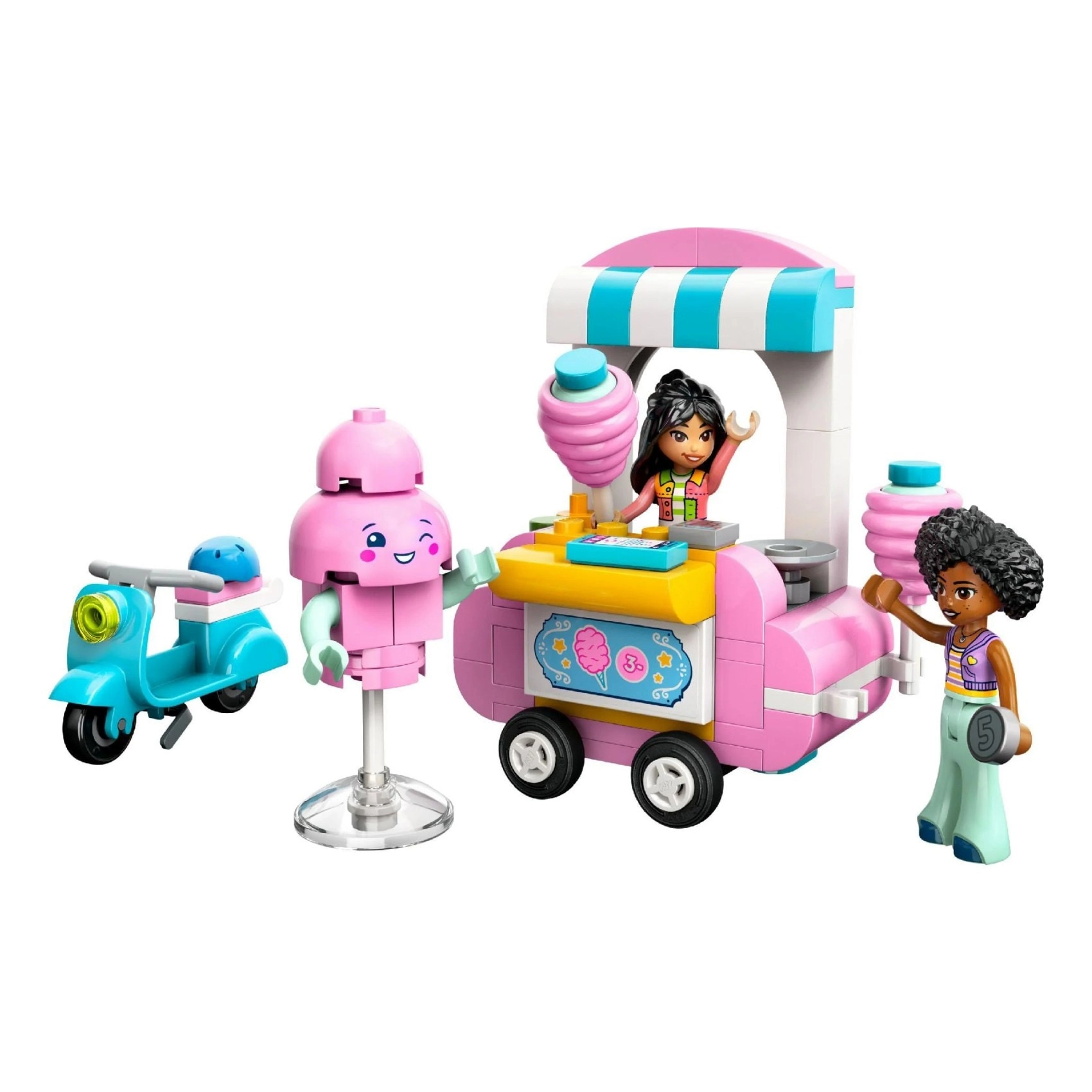 LEGO Friends Candyfloss Stand And Scooter (42643)
