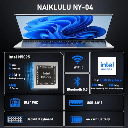 NY-04 - 15.6'' N5095 16GB DDR4 1TB SSD