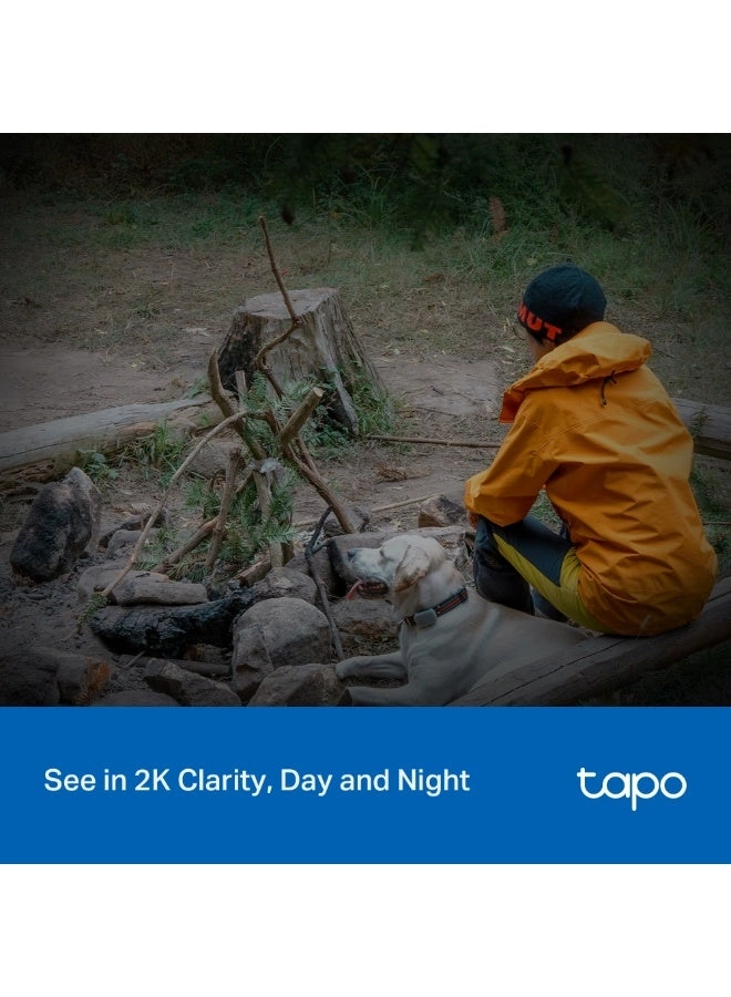 Tapo C615G - Solar-Powered Pan/Tilt 4G LTE Security Camera Kit