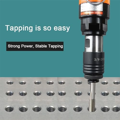 Pneumatic Tapping Machine - 6 Self-Locking Chucks (M3-M12) 700-2000RPM