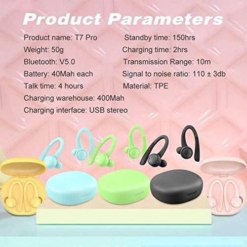 WVV Earbuds Wireless Earbud