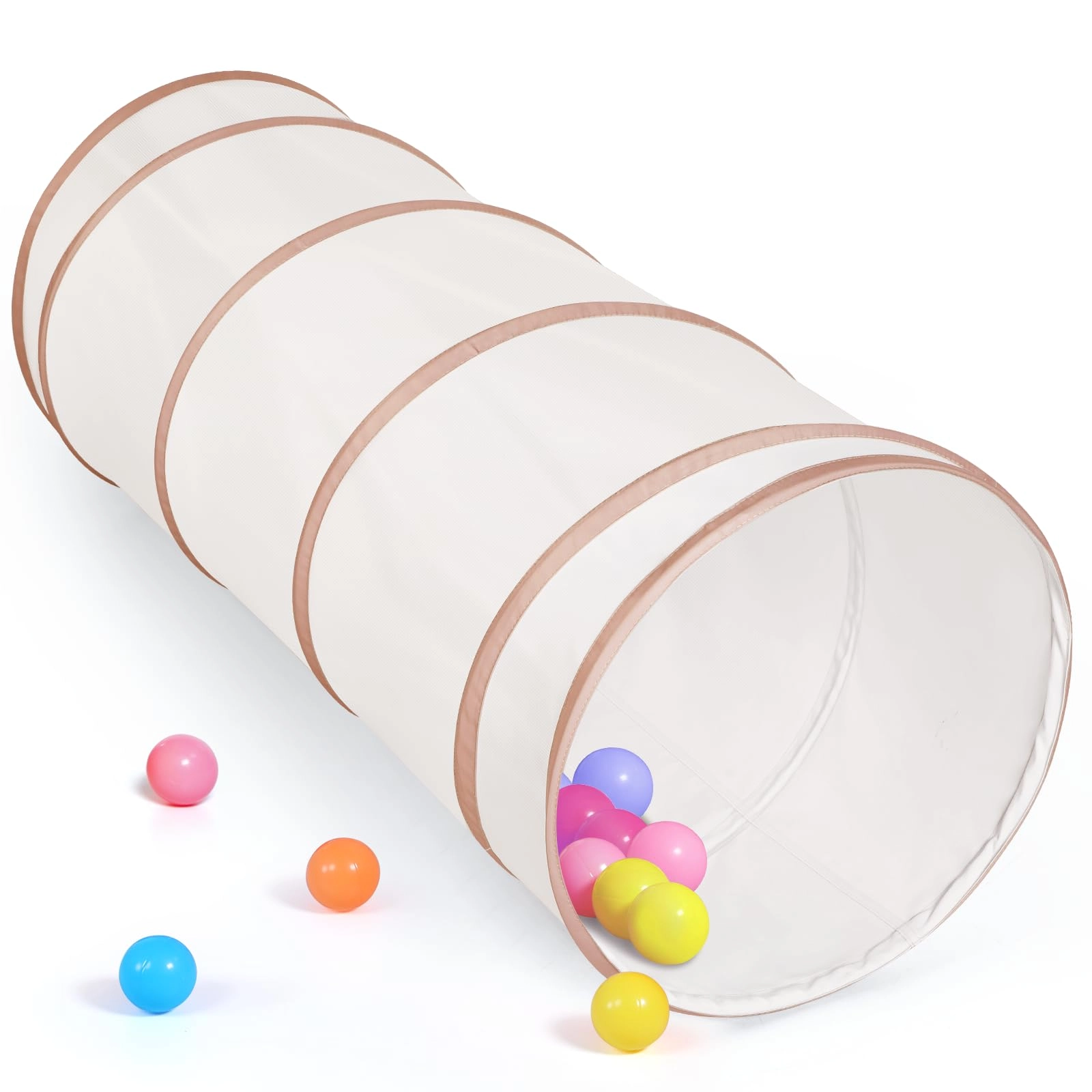 Kids Play Tunnel - Colorful Pop Up Rainbow