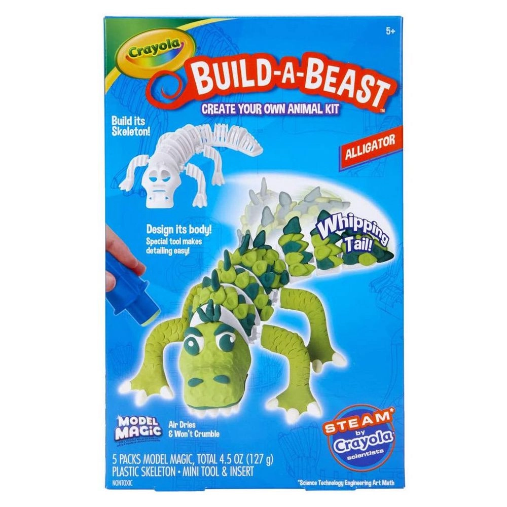Build A Beast Alligator - Craft Kit 5+ years