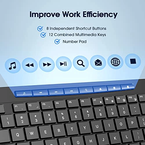 Wireless Keyboard - QWERTY Wired/Wireless