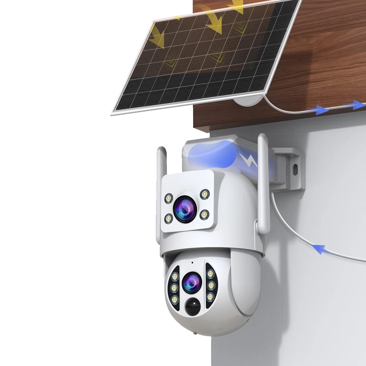 JOOAN Outdoor Solar Surveillance Camera 2K