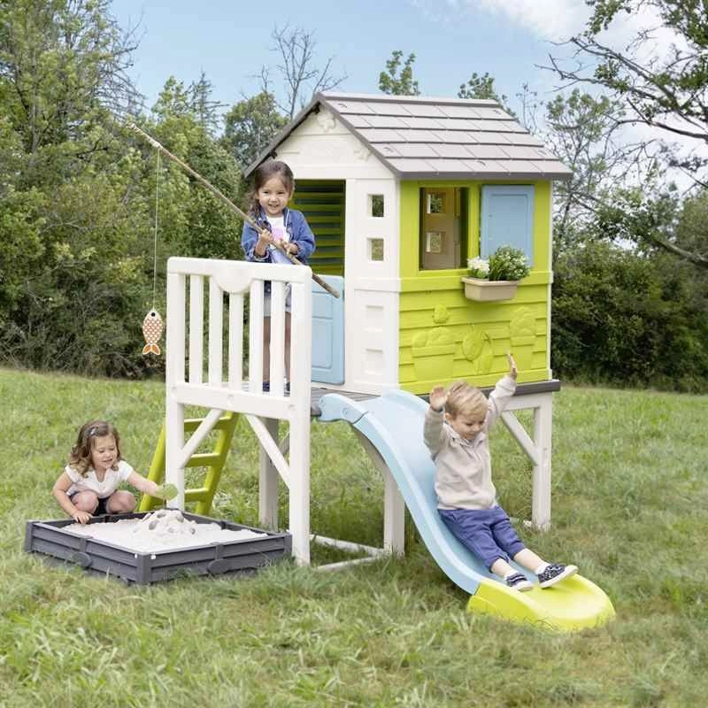 Smoby Square Playhouse on Stilts - 1.50 m