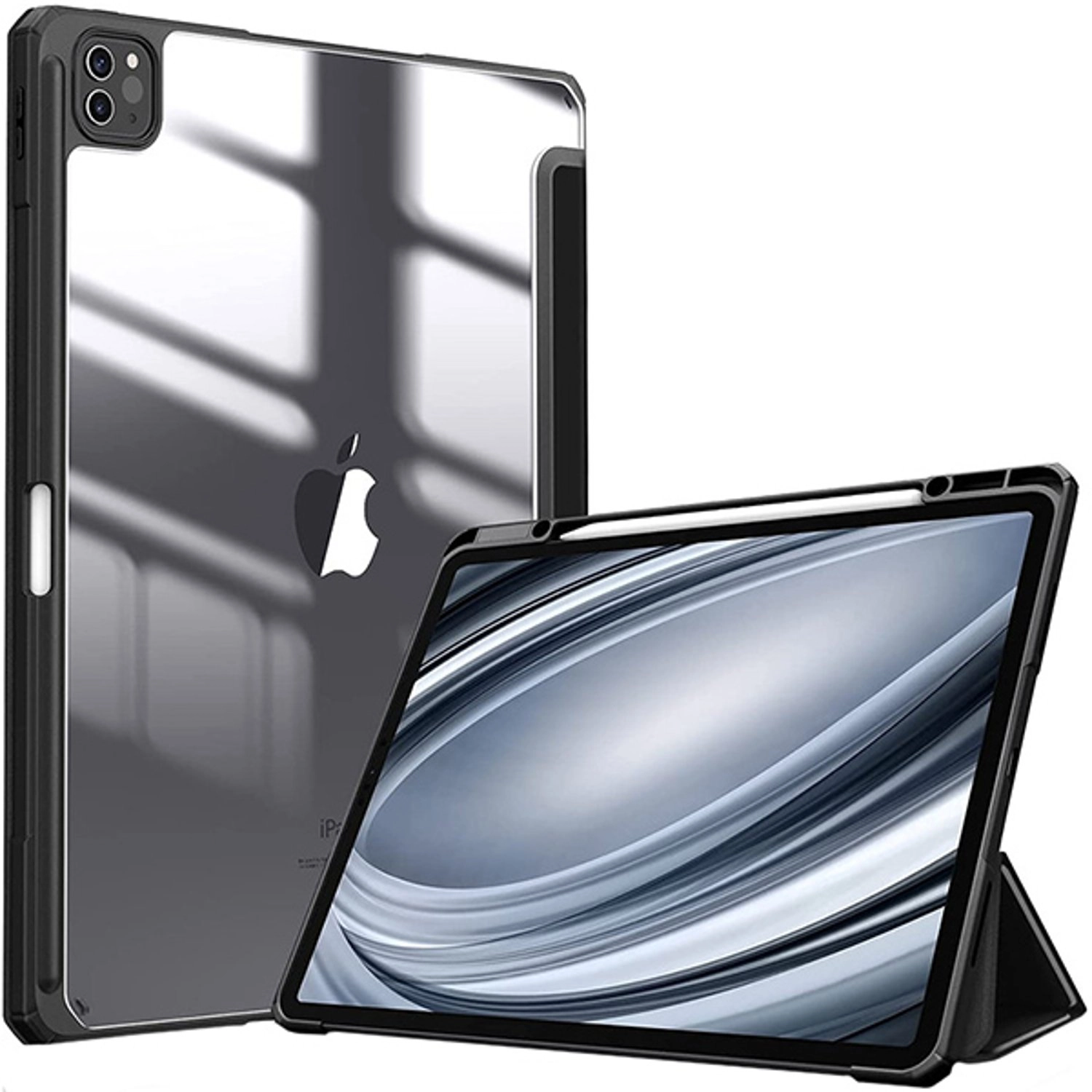 glassology Magnetic Case with Screen Protector for iPad Pro 12.9-inch