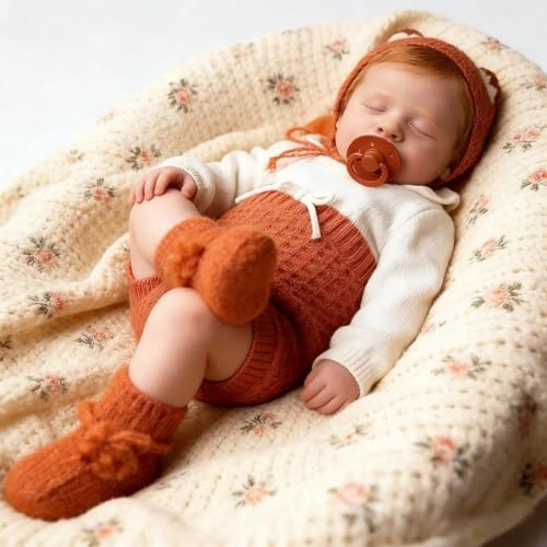 LOULOU Reborn Baby Doll - 20 Inch Vinyl Girl Ages 3+