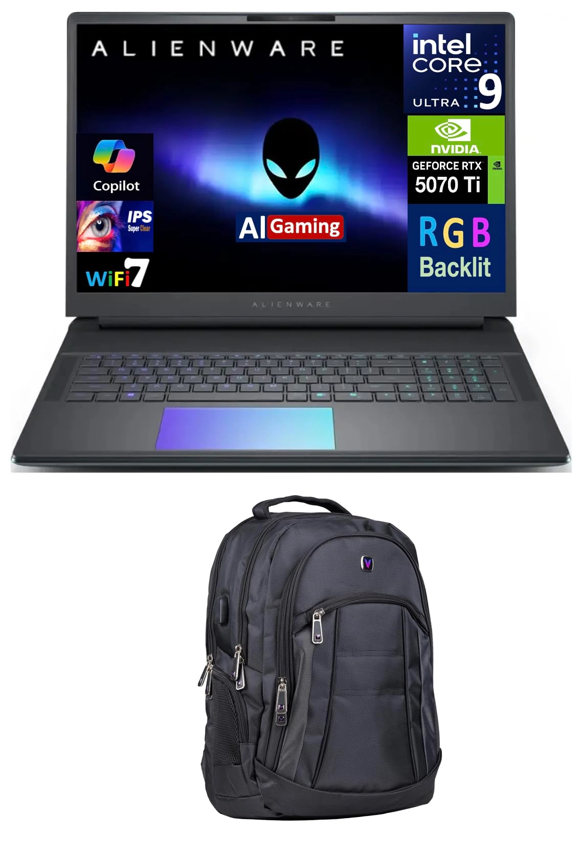 ME2 MichaelElectronics2 18 Area-51 LAA18250 - 18'' 9-275HX 64GB DDR5 8TB PCIe SSD