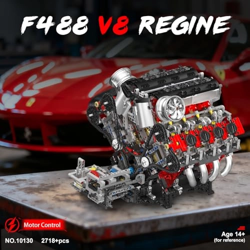 V8 Engine - 2718 pcs for ages 14+