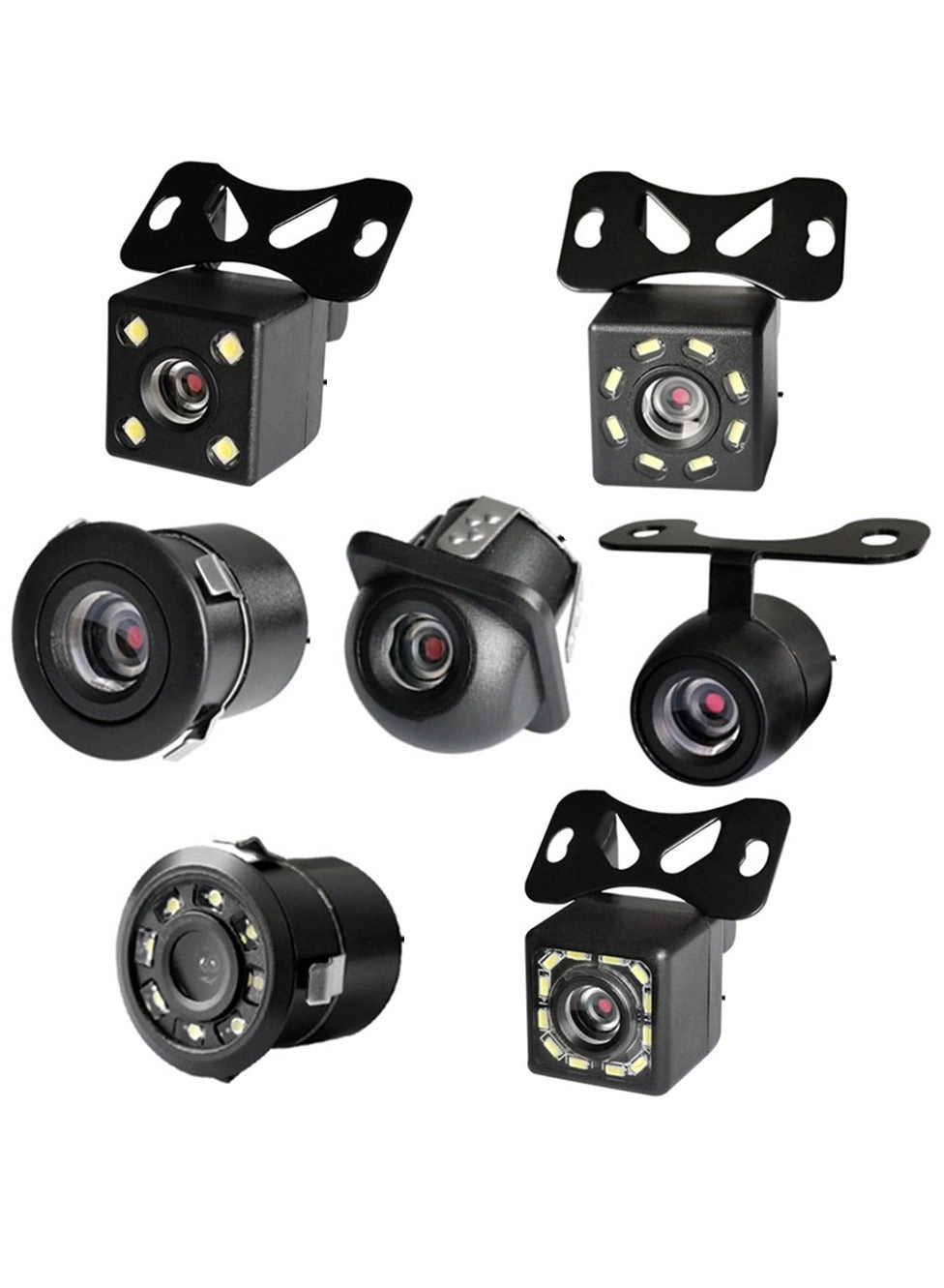 HD reversing camera with light - night vision 720*480 pixels