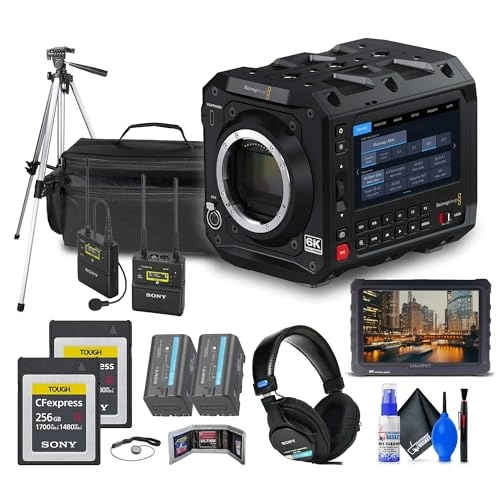 PYXIS 6K + UWP-D27 + 256GB CFexpress Type B + A7S + MDR-7506 + BP-U35