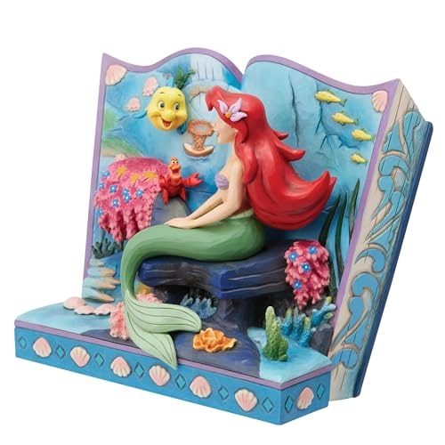 La Sirenetta Storybook Ariel Dolls and Figures - Multicolor Resin