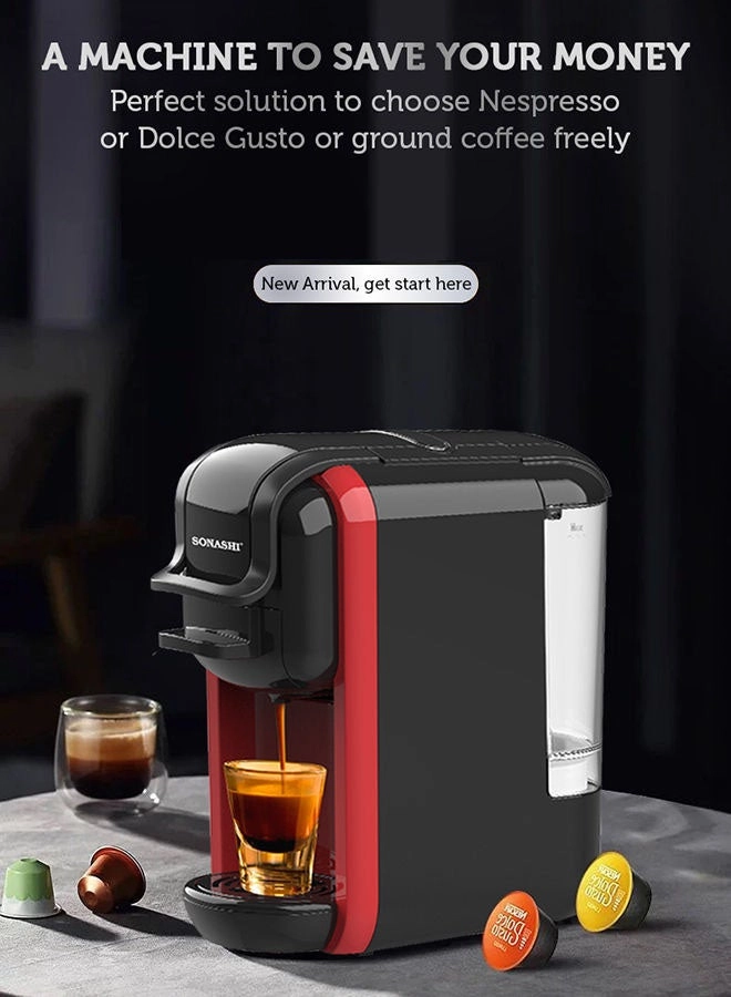3-in-1 Multifunction Espresso Coffee Machine SCM4969