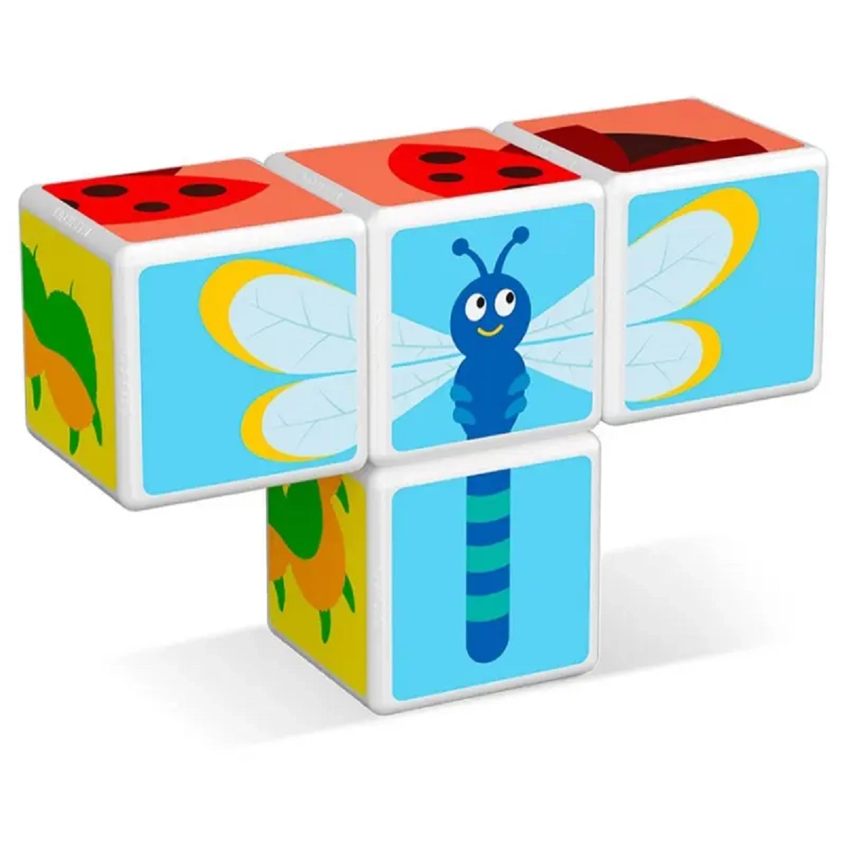 Magicube Mix And Match Insects - 18 Months 7Pcs