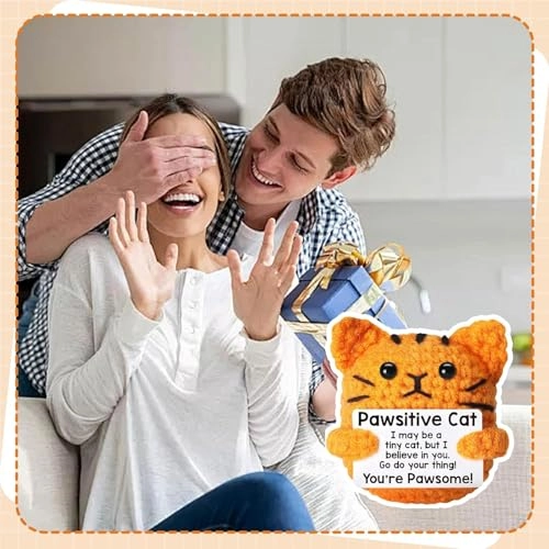 Positive Cat - Handmade 10 cm Set