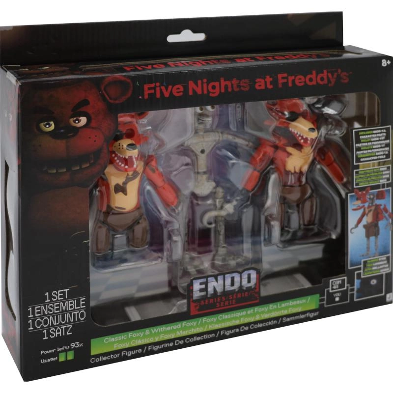 Jazwares Classic Foxy + Withered Foxy - Five Nights at Freddy's ENDO Series