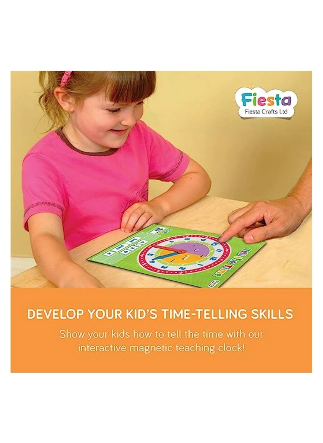 Magnetic Tell The Time - 4+ Years