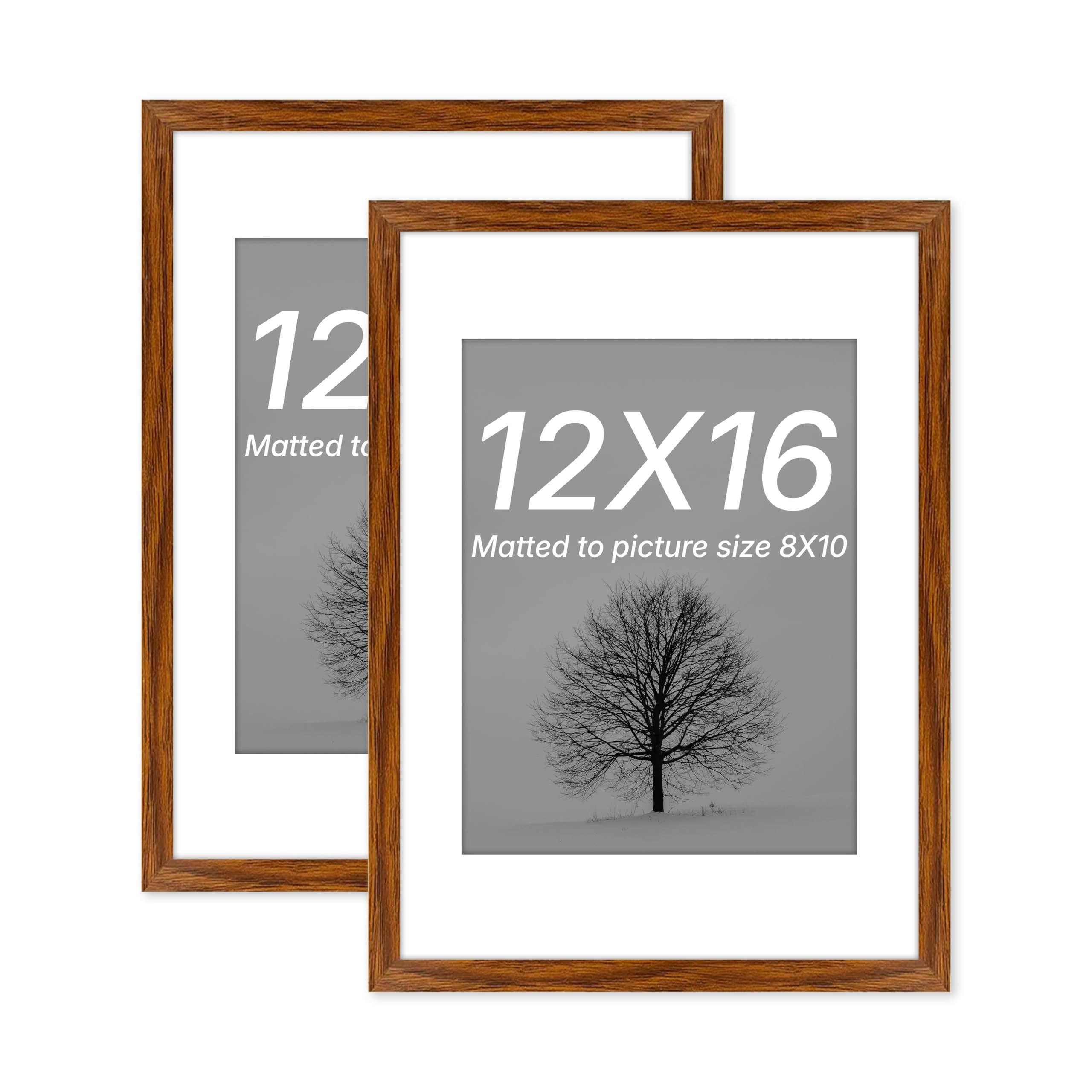 Edge Square Document Frame - 12x16 Inch