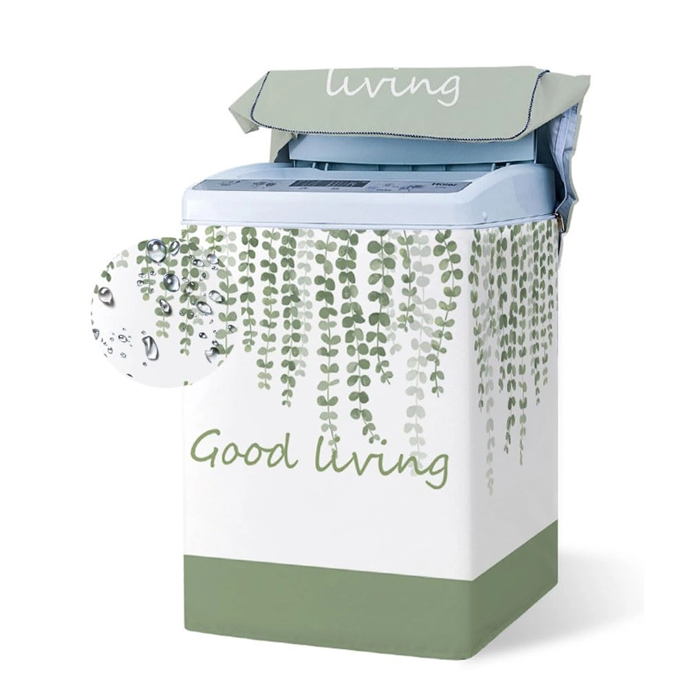 Odot Washing Machine Cover - 2XL 12.5KG leaves