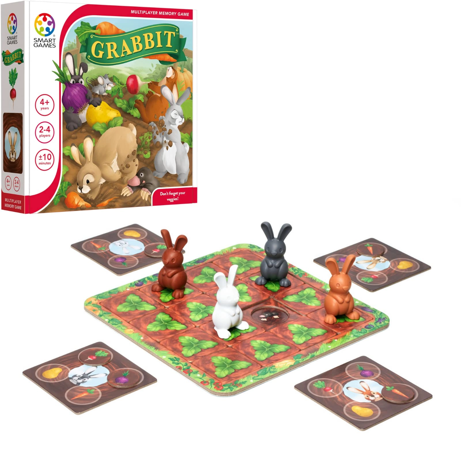 Smart Toys and Games Grabbit - Ages 4 + 1 Count