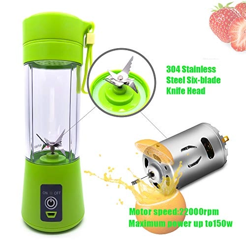 USB Juicer Bottle Blender - 150W 380ml