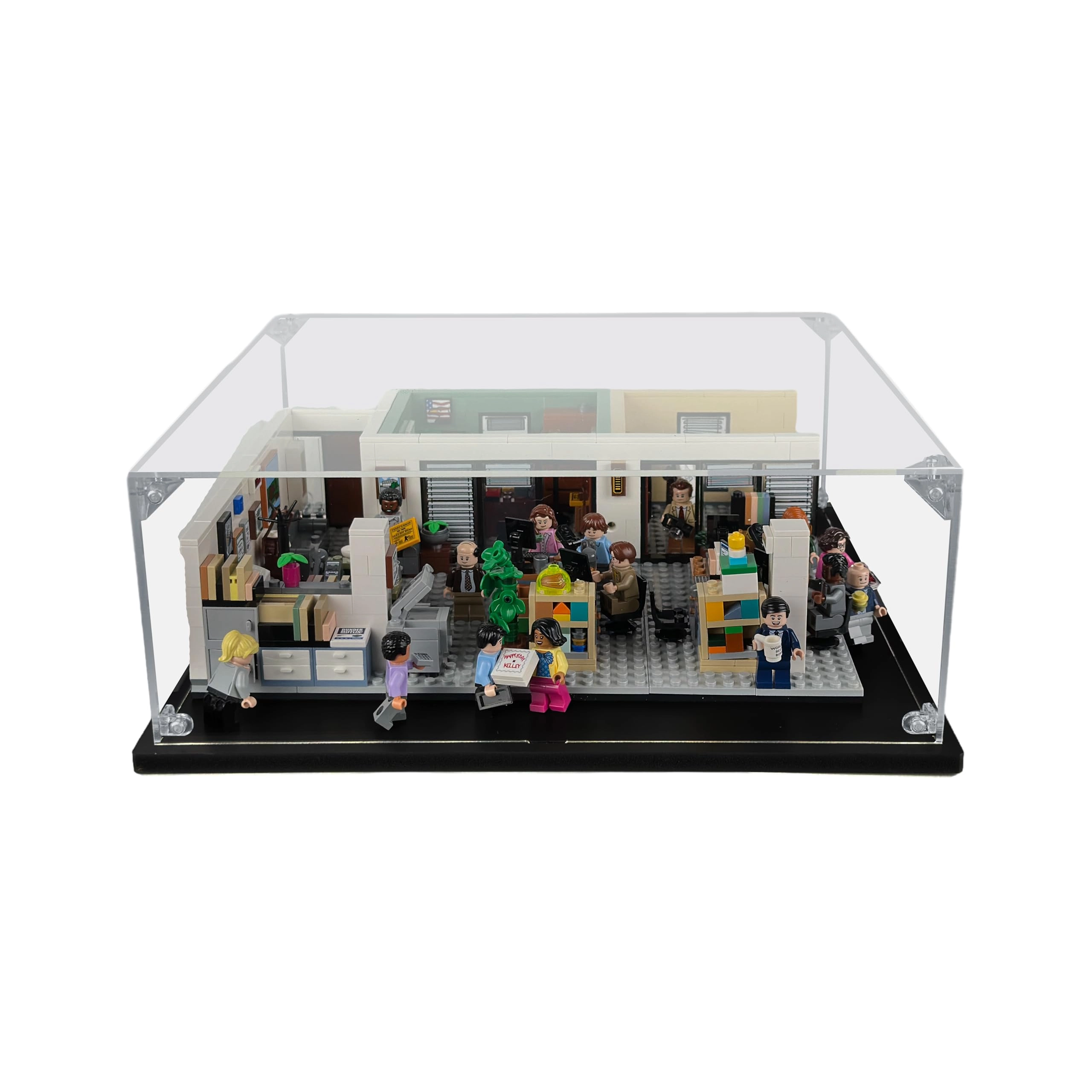 SONGLECTION Acrylic Display Case Compatible for Lego The Office #21336