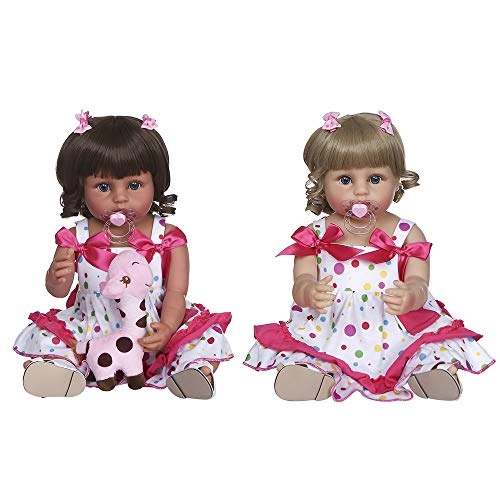 Reborn Doll - 22 inch 55cm Silicone Full Body Gifts Set