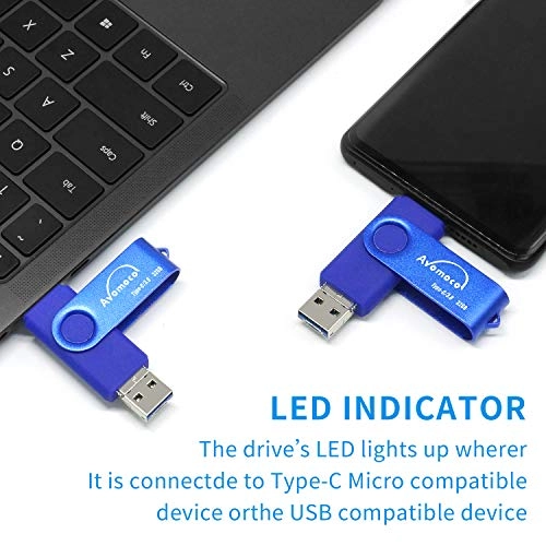 Photo-Stick - USB 3.0 Type C/Micro 256GB