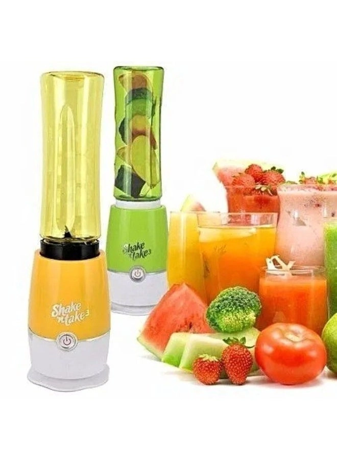 Shake 'n' Take Smoothie Maker & Juice Mini Blender - Portable personal, One-touch operation