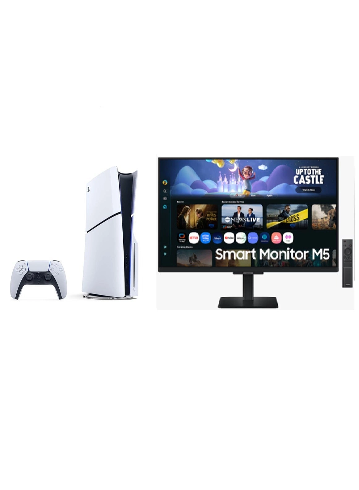 Gaming Monitor - 27” QHD 120Hz + PlayStation 5 Digital Edition - UAE Version