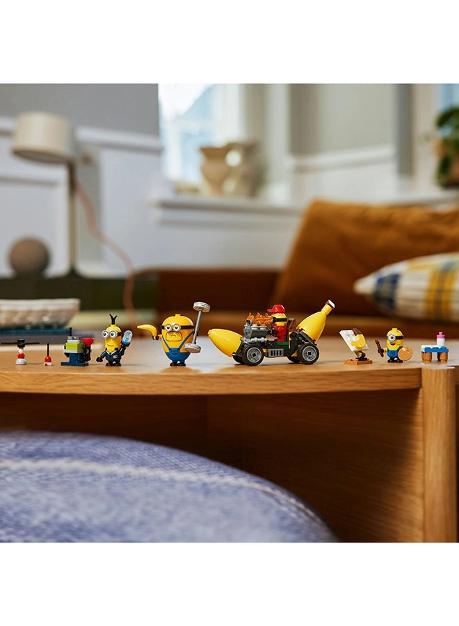 Despicable Me 4 Minions and Banana Car